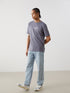 LC Waikiki Crew Neck Short Sleeve Printed Combed Cotton Men's T-shirt
